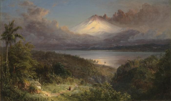 Frederic Edwin Church View of Cotopaxi oil painting picture